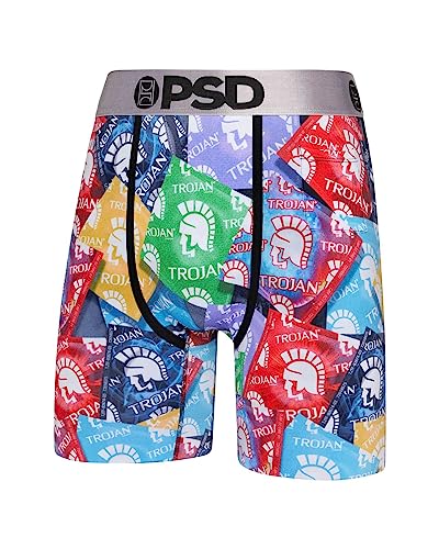 PSD Men's Trojan Packs Hp Boxer Briefs, Multi, L