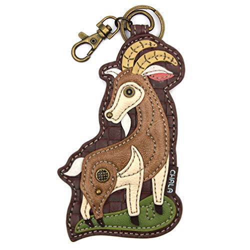 Coin Purse Key Fob - Goat