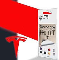 Vista 25 de IPG Compatible con Tesla Modelo 3 Juego de calcomanías (Set de 9 logotipos) Adhesivos para personalizar tu vehículo