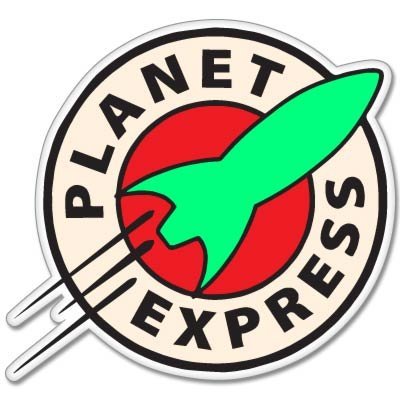 Futurama Planet Express Vinyl Car Sticker Decal | Color | 5