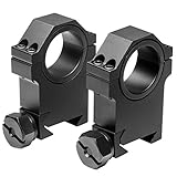 NcStar 30Mm Weaver Ring/1-Inch Insert (Black, Small) (RB24)