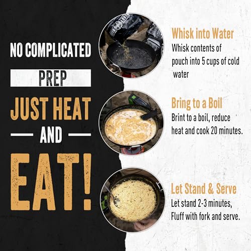Ready Hour 72-Hour Emergency Food Kit Sample - Survival Meals Variety Pack for Disaster Prep, Freeze-Dried/Dehydrated Camping Food, Bug Out Bag MRE Alternative, Preparedness & Power Outage Supplies - Image 5