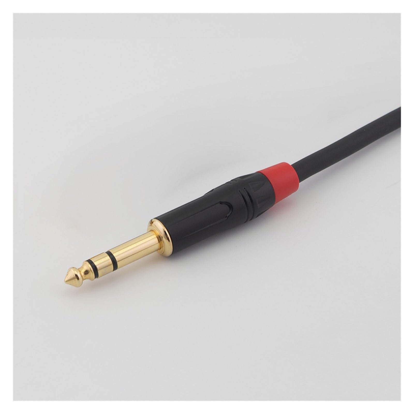 Audiokabel für die Gitarre Vergoldeter Stecker Auf Stecker, 3,5 Mm Auf 6,35 Mm Klinke, Audio-Adapterkabel Für Mixer, Mikrofon, Gitarre (Color : 6m)