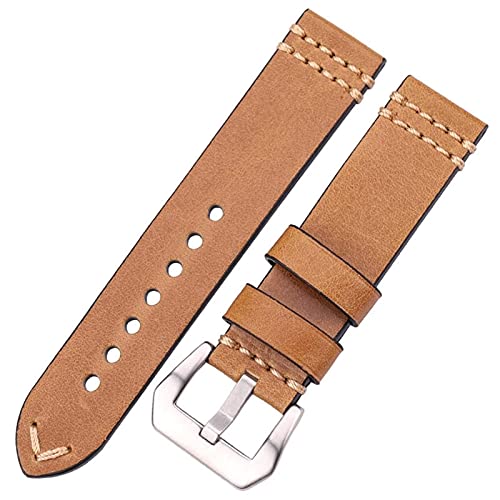 Bracelet de montre en cuir 22mm pour adapter votre style du bureau aux sorties
