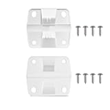 ORTEE Cooler Plastic Hinges kit Replacement for Coleman Coolers, Rubbermaid Cooler Parts Ice Chest Hinges，Cooler Replacement Parts