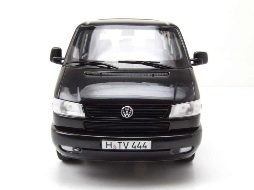 Schuco Modellauto VW T4 Bus Caravelle schw.1:18