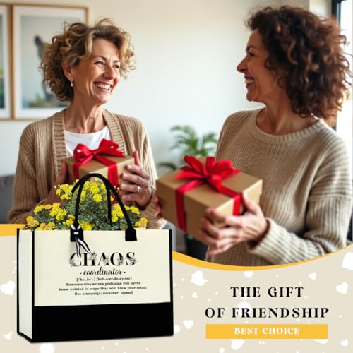 Image of FORBIDDEN PAPER Retirement Gifts for Women Retirement Decorations Travel Gift Lake House Gifts BeachTote Bag