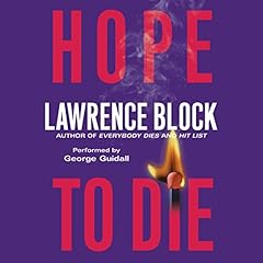 Couverture de Hope to Die