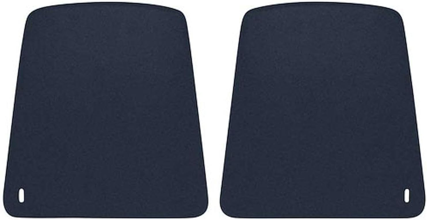 1967-70 Camaro Seat Back Panels - Black