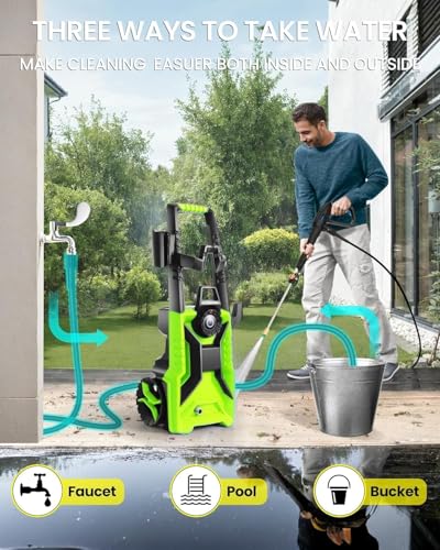Portable Power Washer Battery Operated