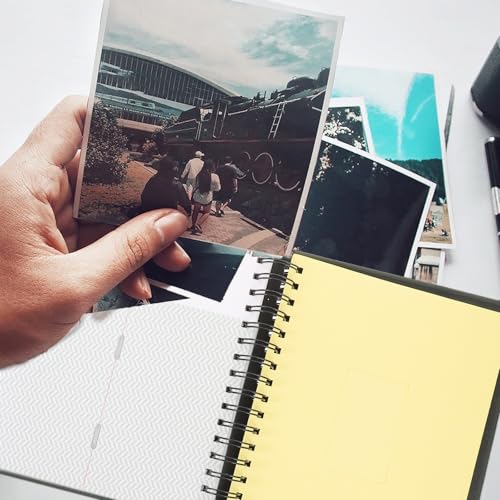 Libro de papel verde para recuerdos y almacenamiento de billetes premium 7