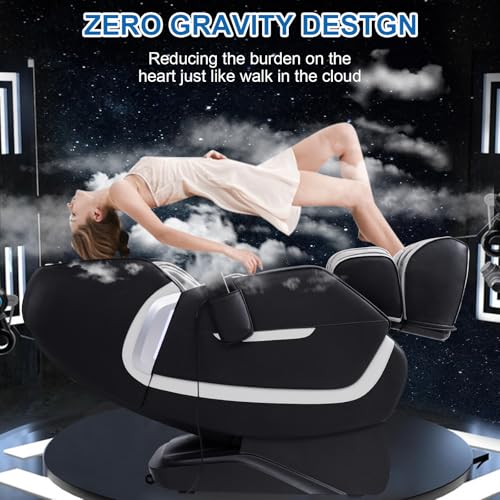Meritlife A302-8 4D Massage Chair Full Body, Zero Gravity Sl-Track Power Shiatsu Massage Chair thumb #5