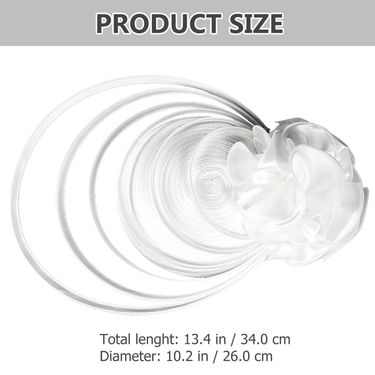 SHERCHPRY 2 sombreros de fiesta de cóctel para mujer, accesorios para el cabello, tocado de novia, decoración para el cabello, diadema
