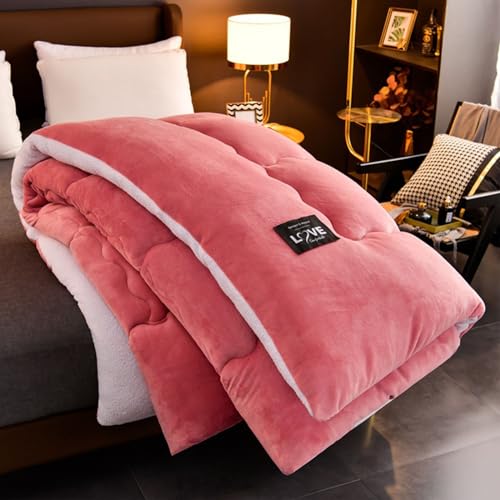 Edredón de invierno de terciopelo de cordero azul para transformar tu dormitorio en un oasis 7