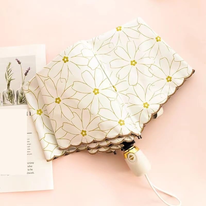 RENEESME Umbrellas For Rain Automatic Folding Umbrella, Rain Or Shine Umbrella, Sun Umbrella Strong Umbrella For Wind And Rain(Color:C)