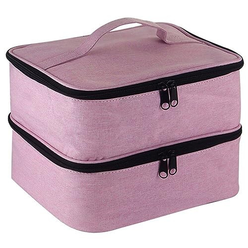 Caja de almacenamiento de esmalte de uñas antichoque para evitar roturas de botes 2
