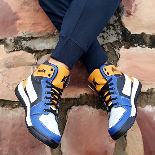 Image of Kraasa Creative Boots for Men| Long Hiking Shoes