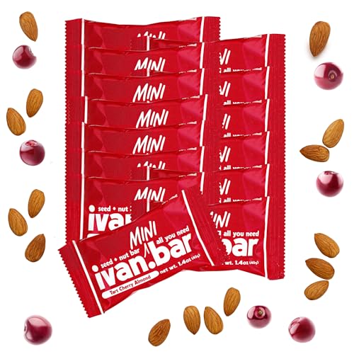 Protein Packed Energy Snack Bar | Provides Healthy Energy | Vegan, All Natural Ingredients | Soy, Dairy & Gluten Free (1.4 Ounce (Pack of 15 Bars), Tart Cherry)