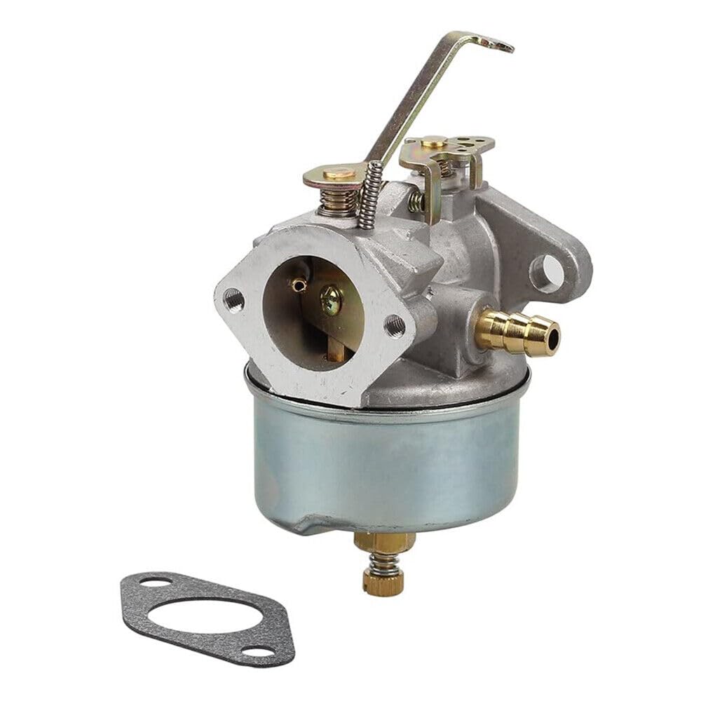 FTYHFEFH Carburetor, front view with fuel inlet and choke lever