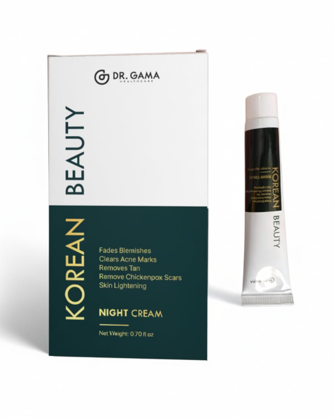 Korean Beauty Night Cream for Acne Marks, Blemishes, Chickenpox Scars, Skin Lightening, 20g
