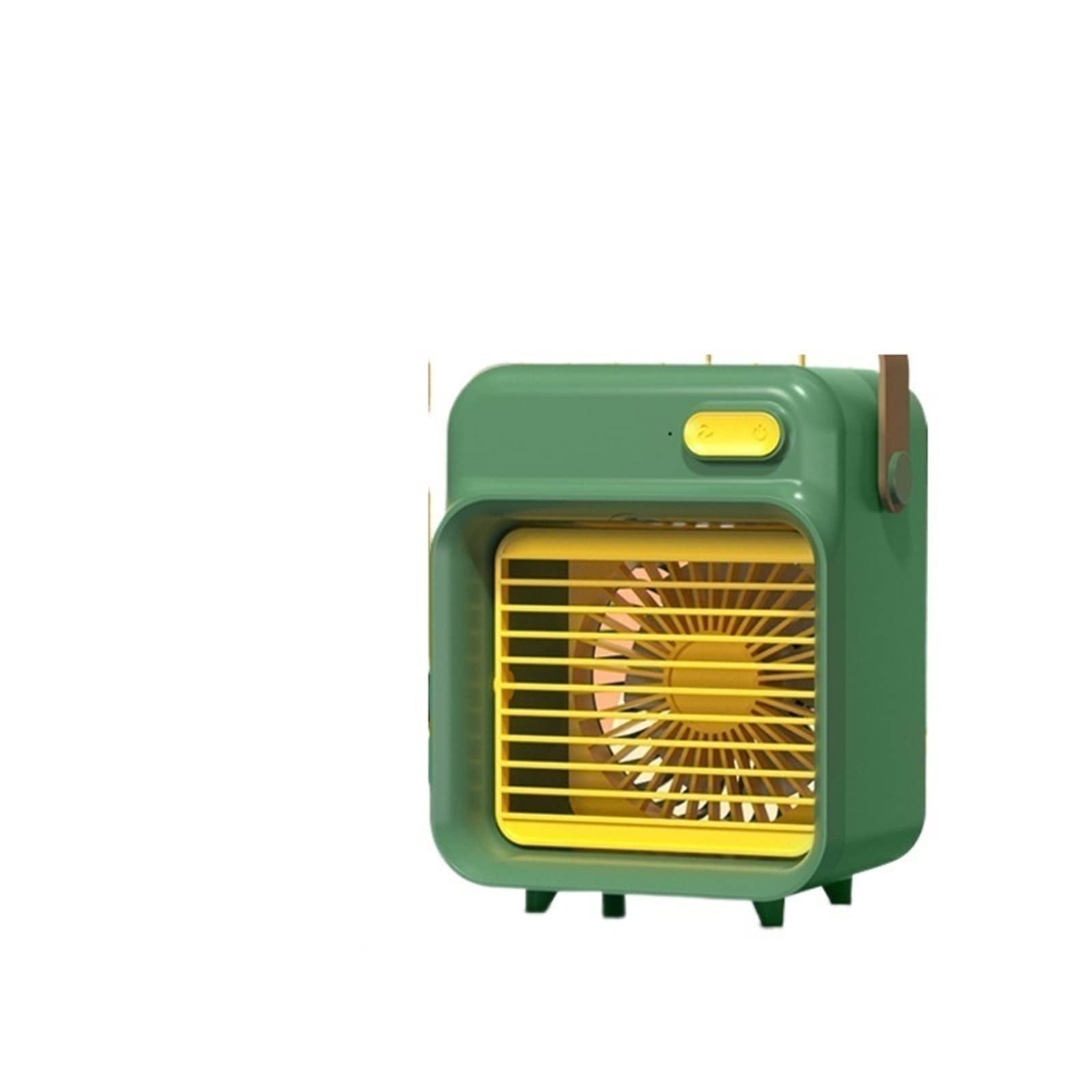 Aire acondicionado portátil Mini enfriador de aire Aire acondicionado Hogar Exterior Pequeño enfriador de aire Soporte para teléfono móvil portátil Aerosol USB Refrigerador eléctrico Ventilador Nuev