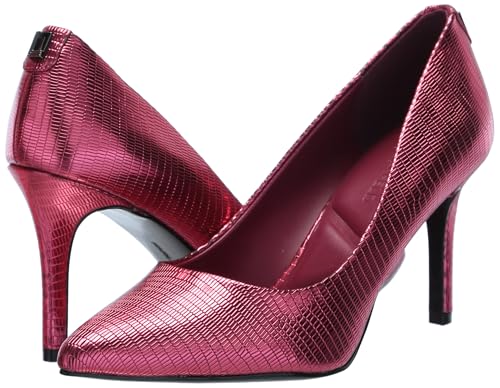 Image of Karl Lagerfeld Women's Royale Snake Textured Dress Pump