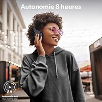 T'NB - Kabellose Bluetooth 5.0-Kopfhörer, Single 2, 8 Stunden Hörzeit, verstellbar, Klinkenanschluss, bequem, integriertes Mikrofon und Bedienelemente, für Sport und Training, Schwarz – Ansicht 3