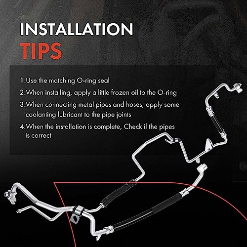 A-Premium A/C Suction & Liquid Line Hose Assembly Compatible with Jeep by A-Premium - Used condition - Image 6