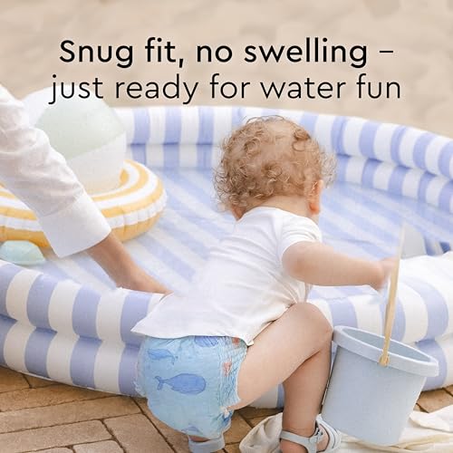 Image of LILLYDOO Disposable Baby Swim Diapers, Size Small (13-24 lbs), 40 Count