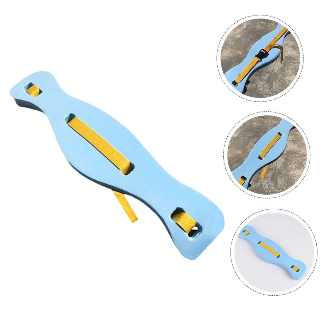 Sosoport Swim Trainer Floating Waist Swimming Board Bungee Training Belt Back Swim Random Color