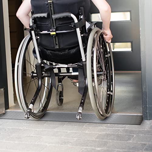 Rollstuhlrampe Mobility Plus Rampenmatte Easy Ramp aus Gummi