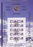 alpine ski wm 2027 Goldhahn Markenqualität Goldhahn BRD Bund Numisblatt 6/2010\