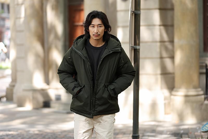 中綿ジャケット フードジャケット マウンテンパーカー[品番：OE000009074]｜Rocky Monroe（ロッキーモンロー）のメンズ ファッション通販｜SHOPLIST（ショップリスト） [Firmiarii] 極寒対応 ンジャケット メンズ 防寒 アウター 750FP 中綿入り 防風 防水 透湿 アウトドア カジュア