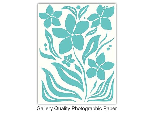 Miniatura 7 de Teal Green Teal Wall Decor - Teal Wall Art - Boho-chic Boho Wall Art - Light Teal Living room Decor - Teal Blue Kitchen Bedroom Dining room Home