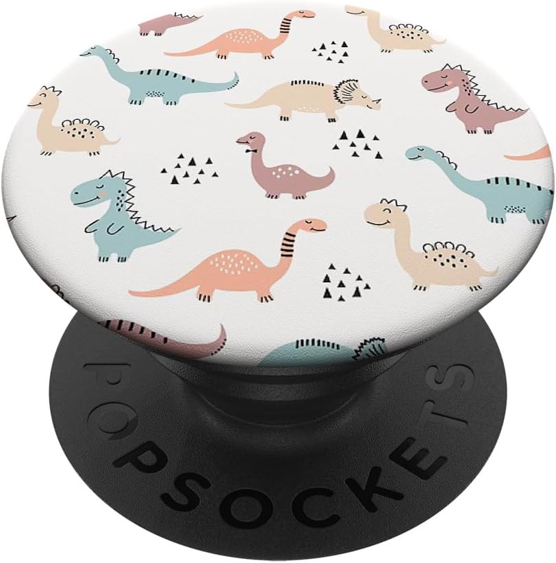 Cute Popsocket Cute Dinosaurs Phone Pop Socket Kids Dinosaur PopSockets PopGrip for MagSafe