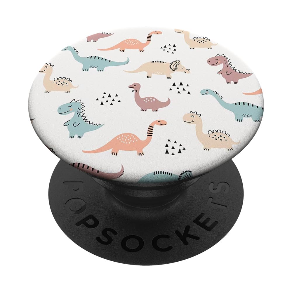 Cute Popsocket Cute Dinosaurs Phone Pop Socket Kids Dinosaur PopSockets Adhesive PopGrip