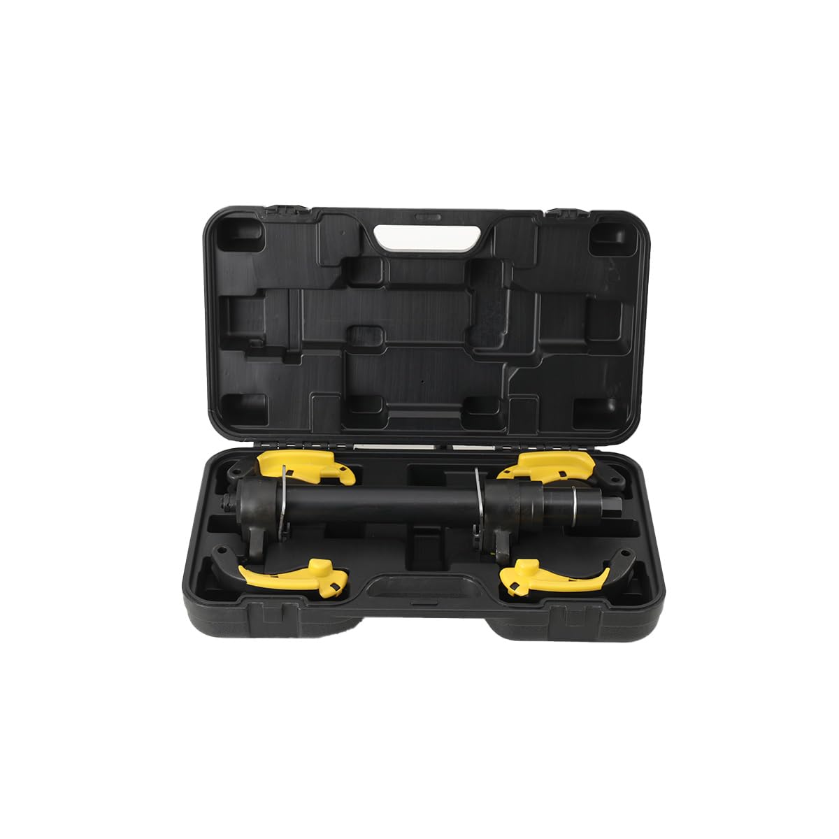 Federspanner 2300kg – Universal Federbeinspanner Set für KFZ Stoßdämpfer & Fahrwerk – Universal Federspanner KFZ für Motorräder, Autos, SUVs und mehr, Federdurchmesser 100-265mm