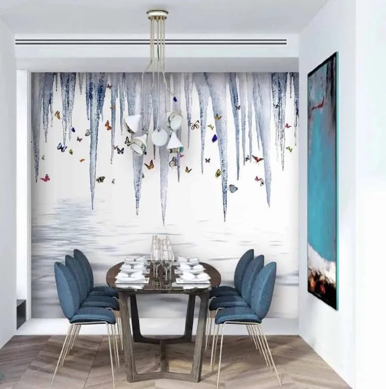 Papier peint photo fleurs pour habiller un mur de cave ou de KTV sombre