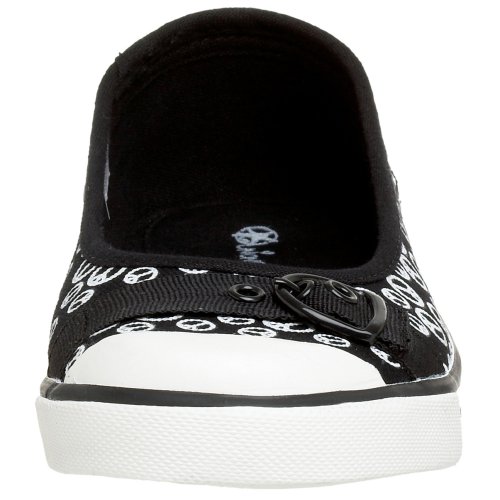 UNIONBAY Little Kid/Big Kid Mixed Peace Sneaker,Black,3.5 M US Big Kid2