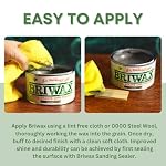 Briwax 400g Wax Polish - Clear - Image 4