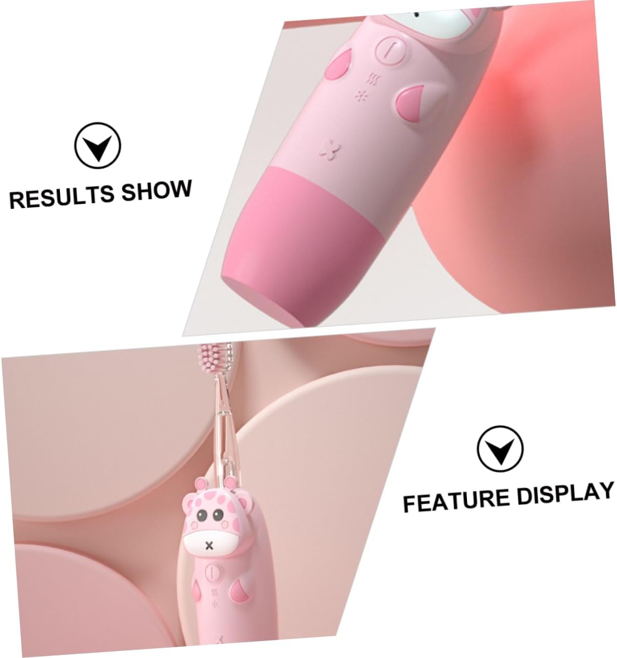 1set Boy Girl's Sonic Electric Toothbrush Set Colorful Light Designed for Boys and Girls Oral Care Includes Brush Heads Gentle Bristles Easy Use No Battery Required