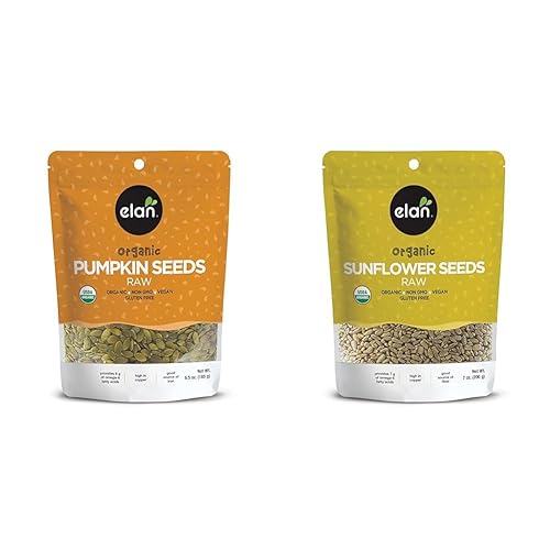 Miniatura 5 de ELAN Semillas de calabaza crudas orgánicas, 6.53 oz (paquete de 2)
