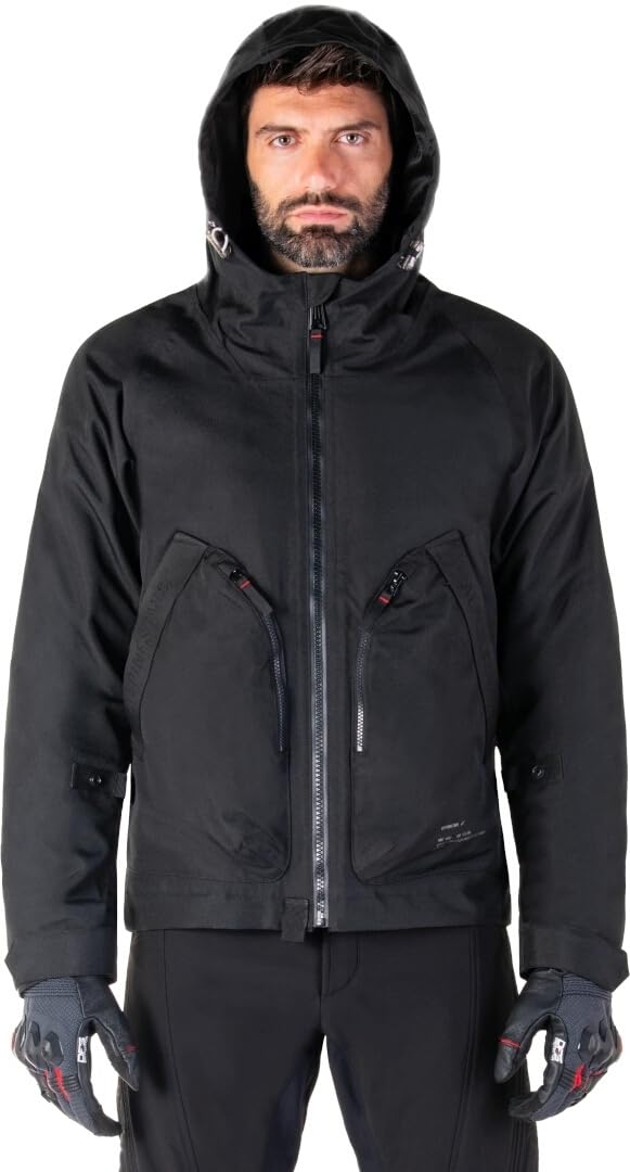Alpinestars Mootant WP wodoodporna kurtka tekstylna motocyklowa, czarny, 3XL