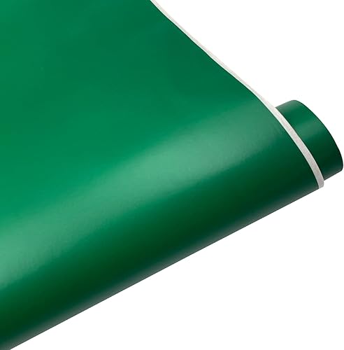 Miniatura 5 de Yifely Revestimiento de estante de papel para muebles de color verde sólido para reacondicionar cajones viejos de 17.7 pulgadas por 9.8 pies