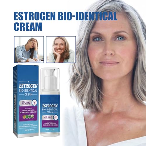 Mnozreo Menopause Progesteron Creme,Weibliche Wechseljahre Creme,Linderung Wechseljahre Balance...