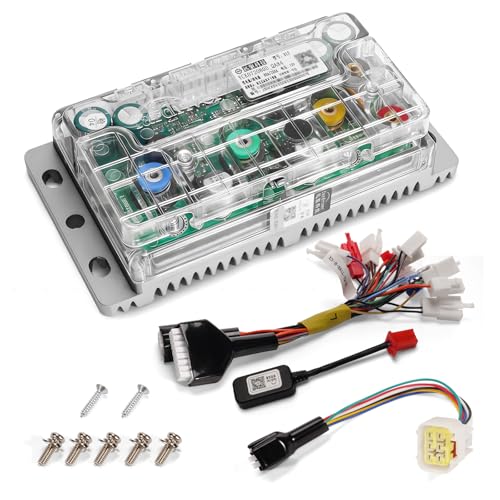 Ytrica Fardriver ND72280/X80 BLDC Controller 72V 280A Programmable High Power Brushless DC Motor Sine Wave Controller Fit for 2000W QSMotor Electric Motorcycle Motor E-Bike