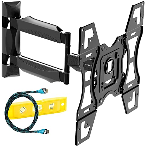 Invision Ultra Strong TV Wall Bracket Mount Single Arm Tilt & Swivel for 2660 Inch LED LCD OLED