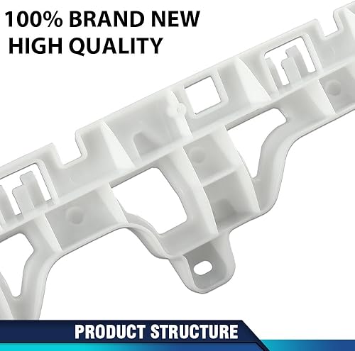 Miniatura 231 de PIT66 Soporte de parachoques delantero compatible con Hyundai Sonata 2011-2015 2 piezas soporte de parachoques delantero izquierdo y derecho