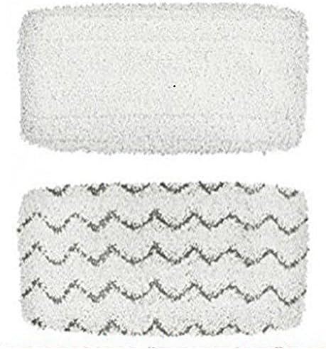 Synonymous 2 Pack Replacement Bissell 1252 Symphony Pads for The Bissell Symphony 1132 Steam Mop & Synonymous Microfiber Clean Screen/Glasses Cloth