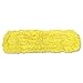 Rubbermaid Commercial Products Trapper Cotton Floor Dust Mop Head Refill 36-Inch Yellow Use for Janitorial Maintenance/School/Lunchroom/Office Building Cleaning